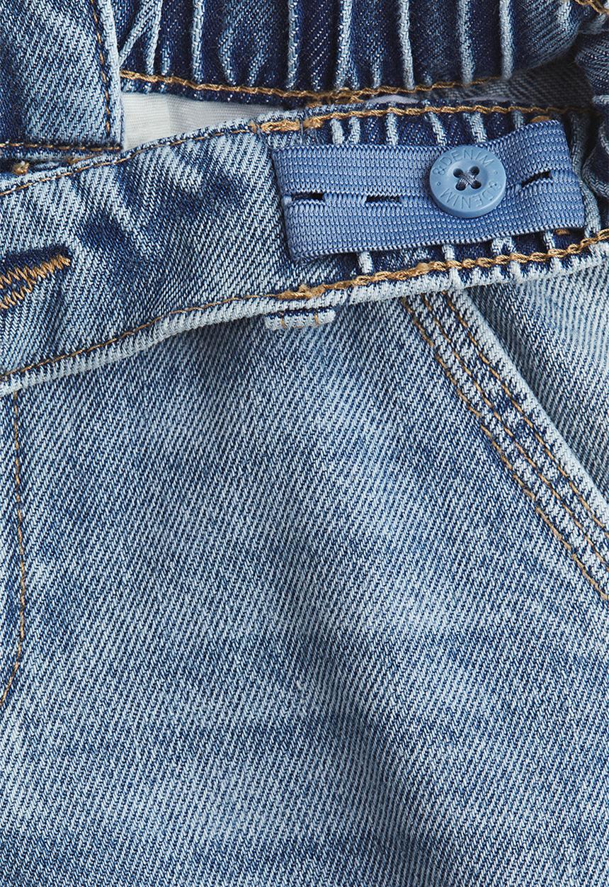 H&M - Loose fit carpenter jeans - light denim blue