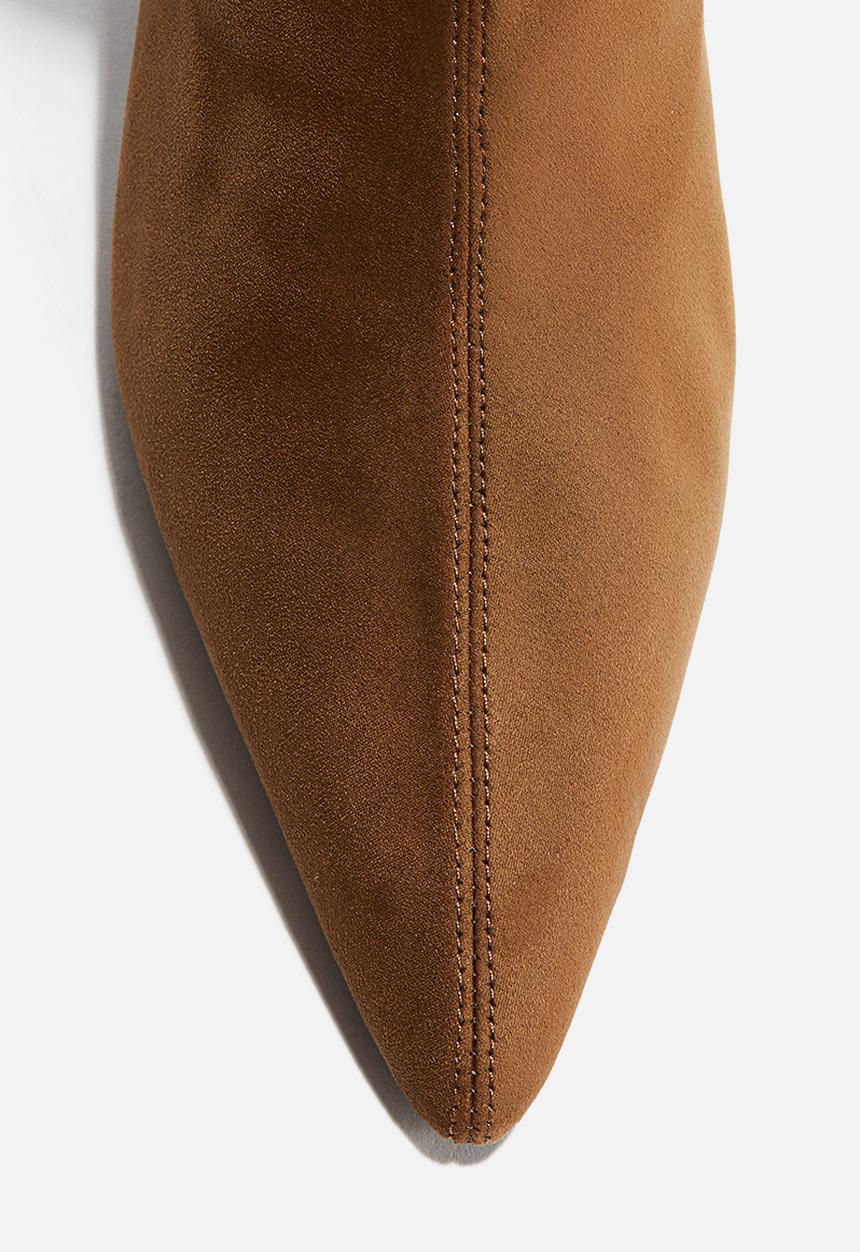 H&M - Heeled sock boots - brown