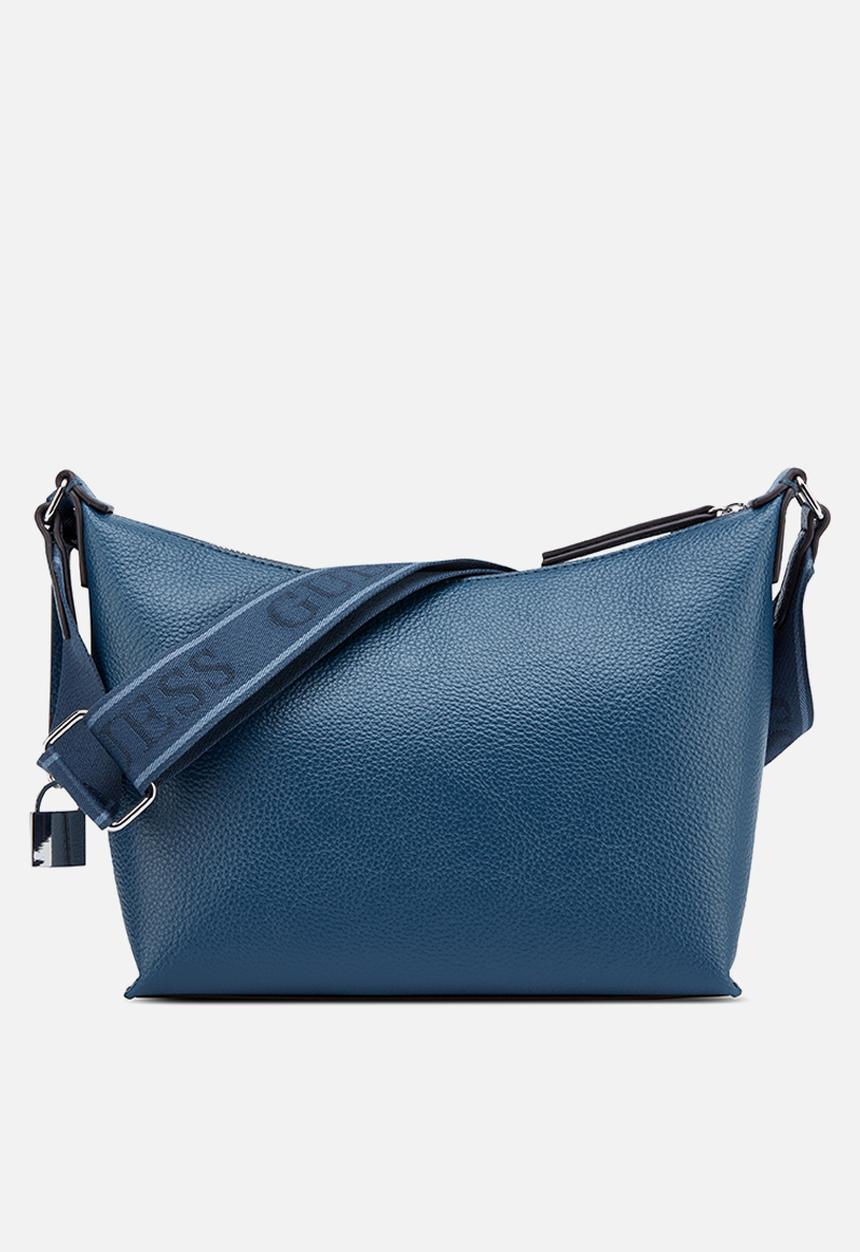 【ネイビー(NAV)】GUESS ショルダーバッグ (W)MALEENA Convertible Top Zip Guess Factory Maleena Convertible Bag | ShopSimon