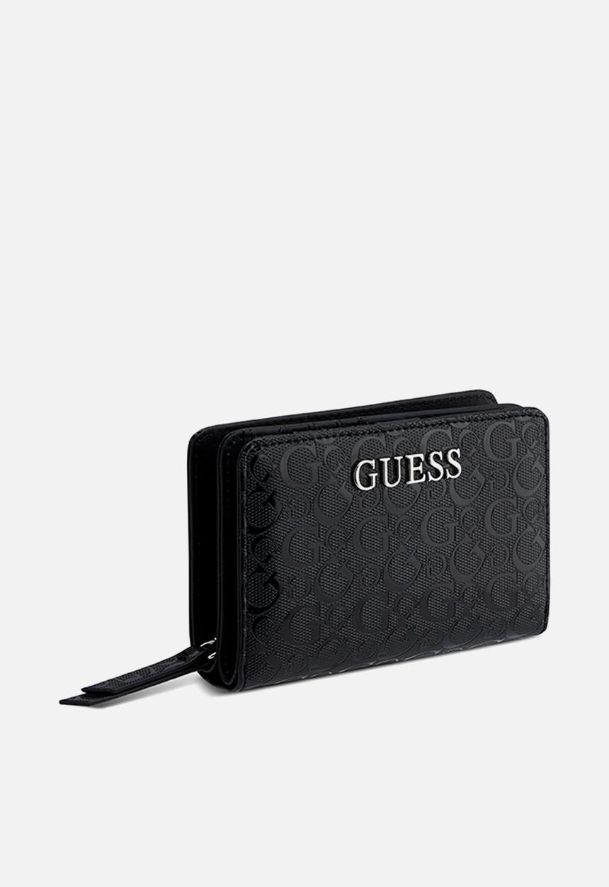 GUESS - Abbas sling French wallet- black