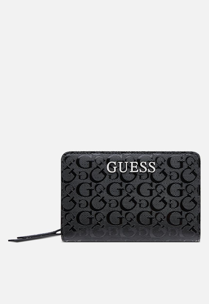 GUESS - Abbas sling French wallet- black