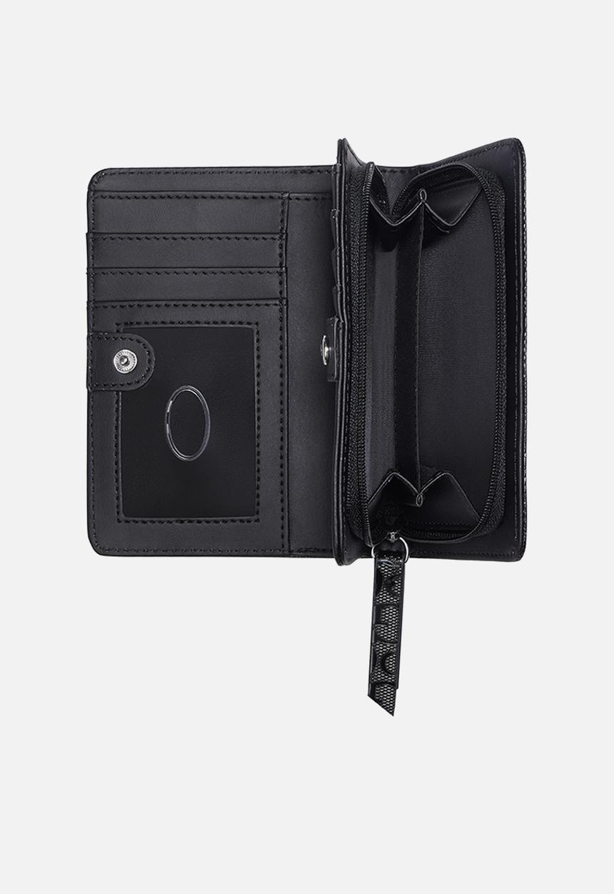 GUESS - Abbas sling French wallet- black