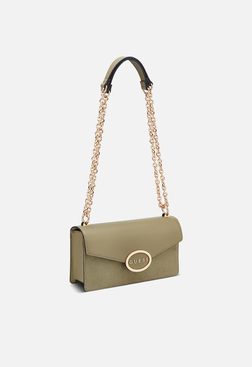 GUESS - Gracia Convertible Crossbody Flp - Olive