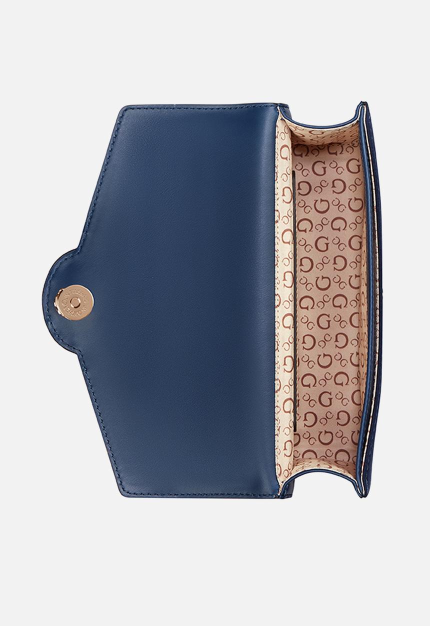 GUESS - Gracia convertible crossbody bag flp - navy