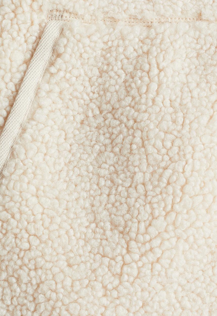 H&M - Teddy jacket - cream
