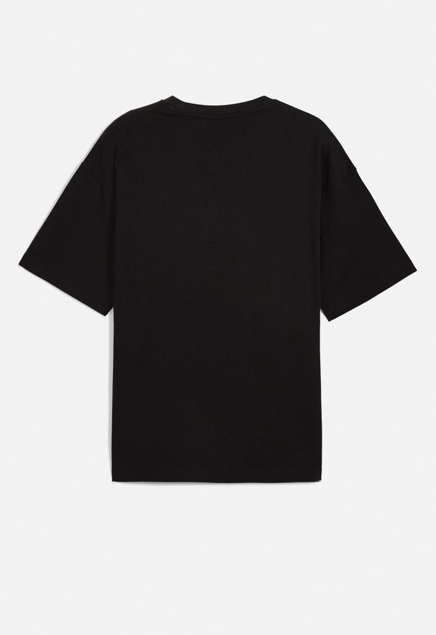 PUMA - WARDROBE ESS Oversized Tee M - PUMA Black