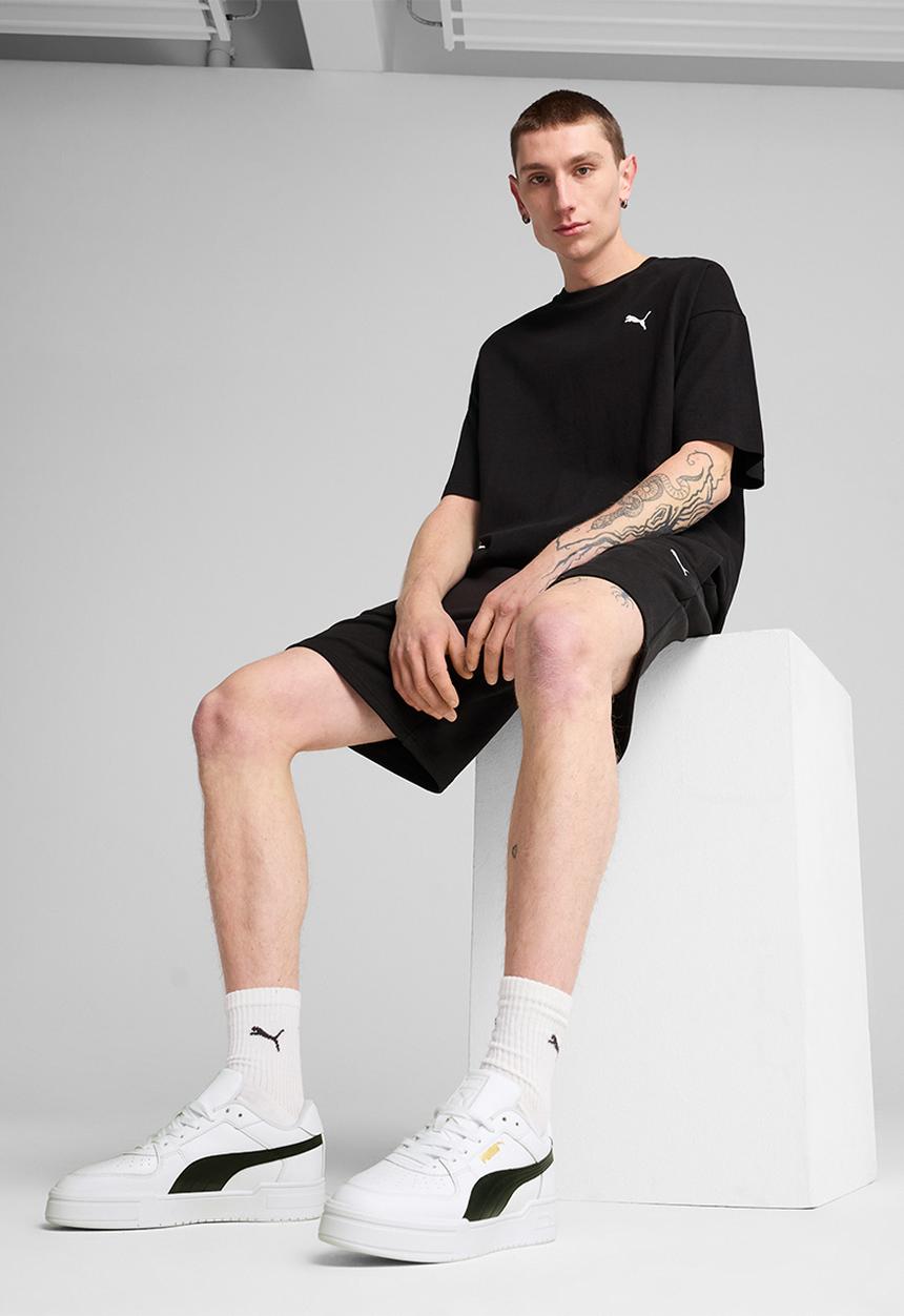 PUMA - WARDROBE ESS Oversized Tee M - PUMA Black