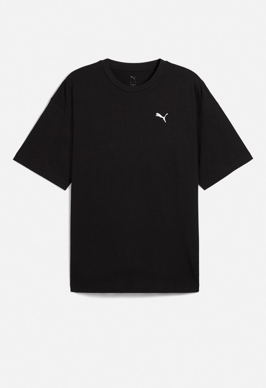 PUMA - WARDROBE ESS Oversized Tee M - PUMA Black