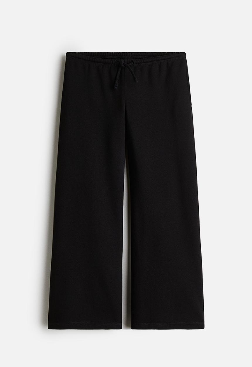 H&M - Brushed-inside joggers - black
