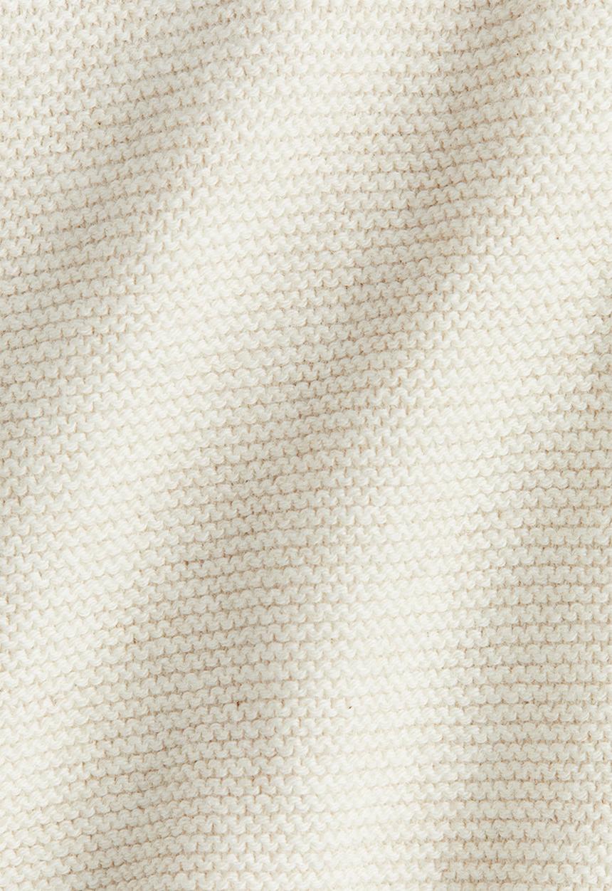 H&M - 2-Piece cotton-knit set - light beige 