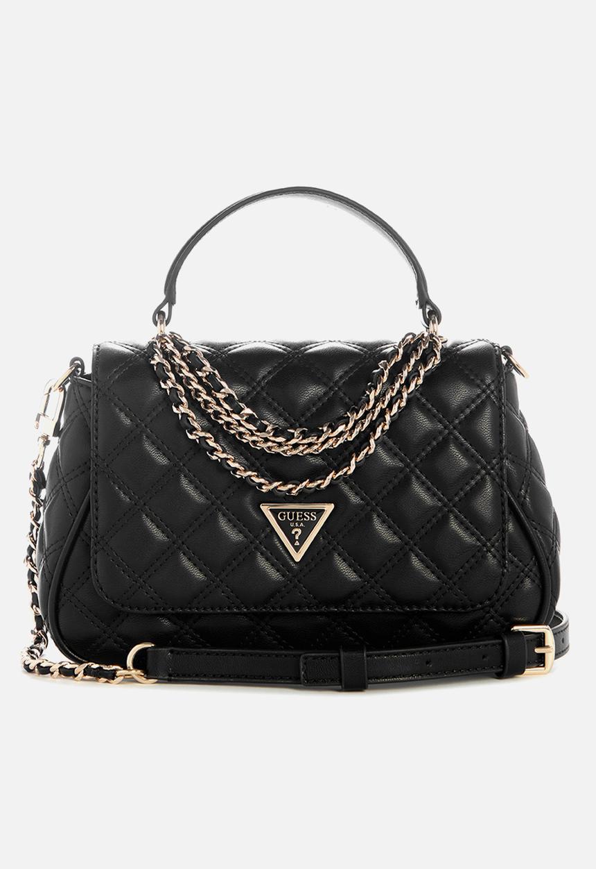 GUESS - Giully ii top handle flap- black