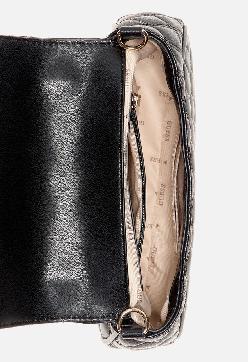 GUESS - Giully ii top handle flap- black