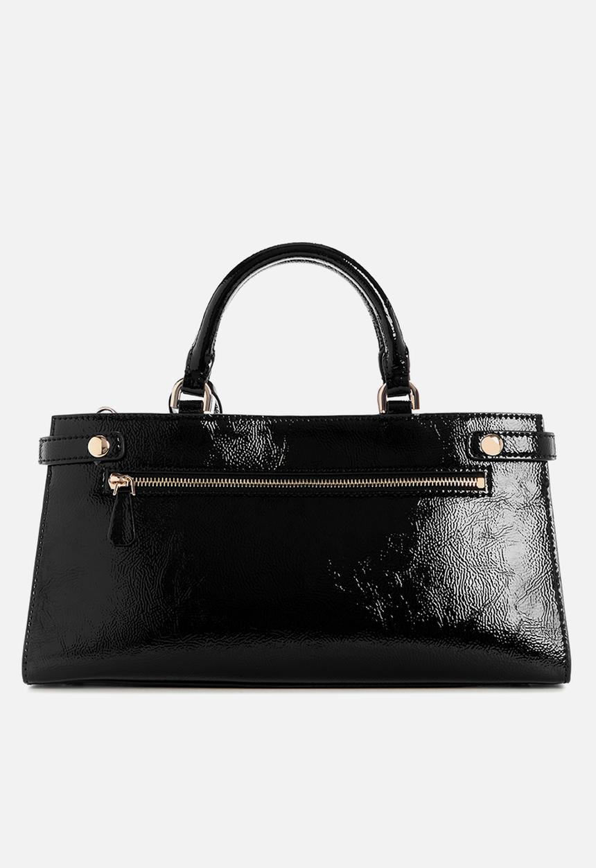 GUESS - Cirene triple comp satchel bag- black