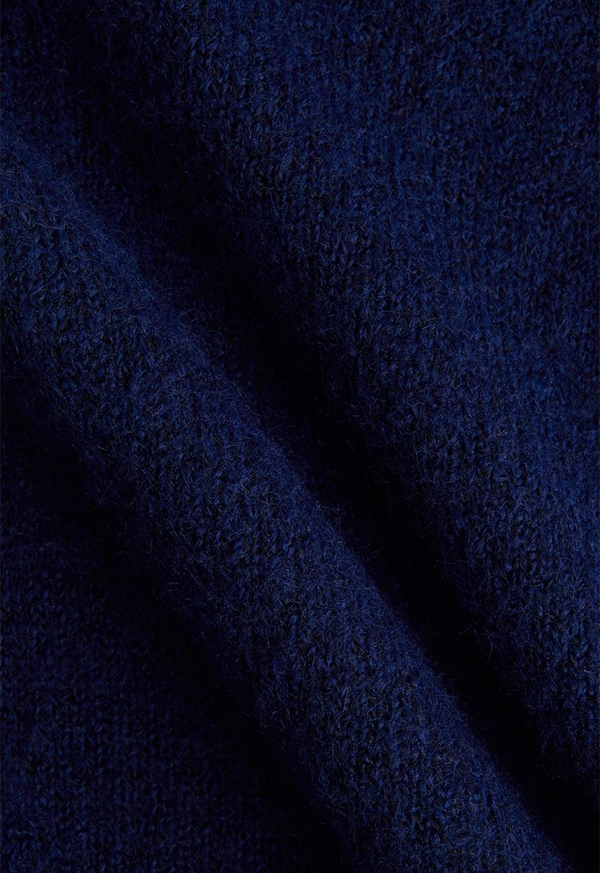 H&M - Knitted waistcoat - dark blue