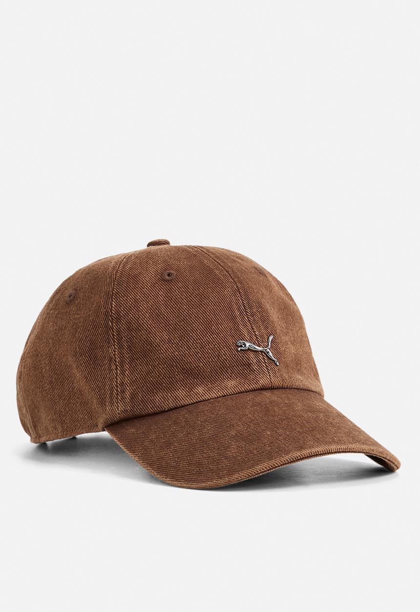 PUMA - Wardrobe ess metal dad cap- chocolate brown