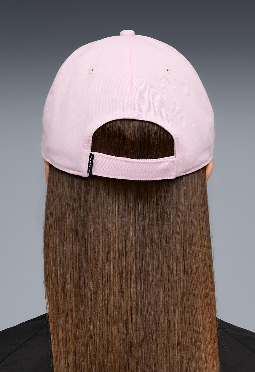 PUMA - Ess no. 1 logo patch bb cap- pearl pink