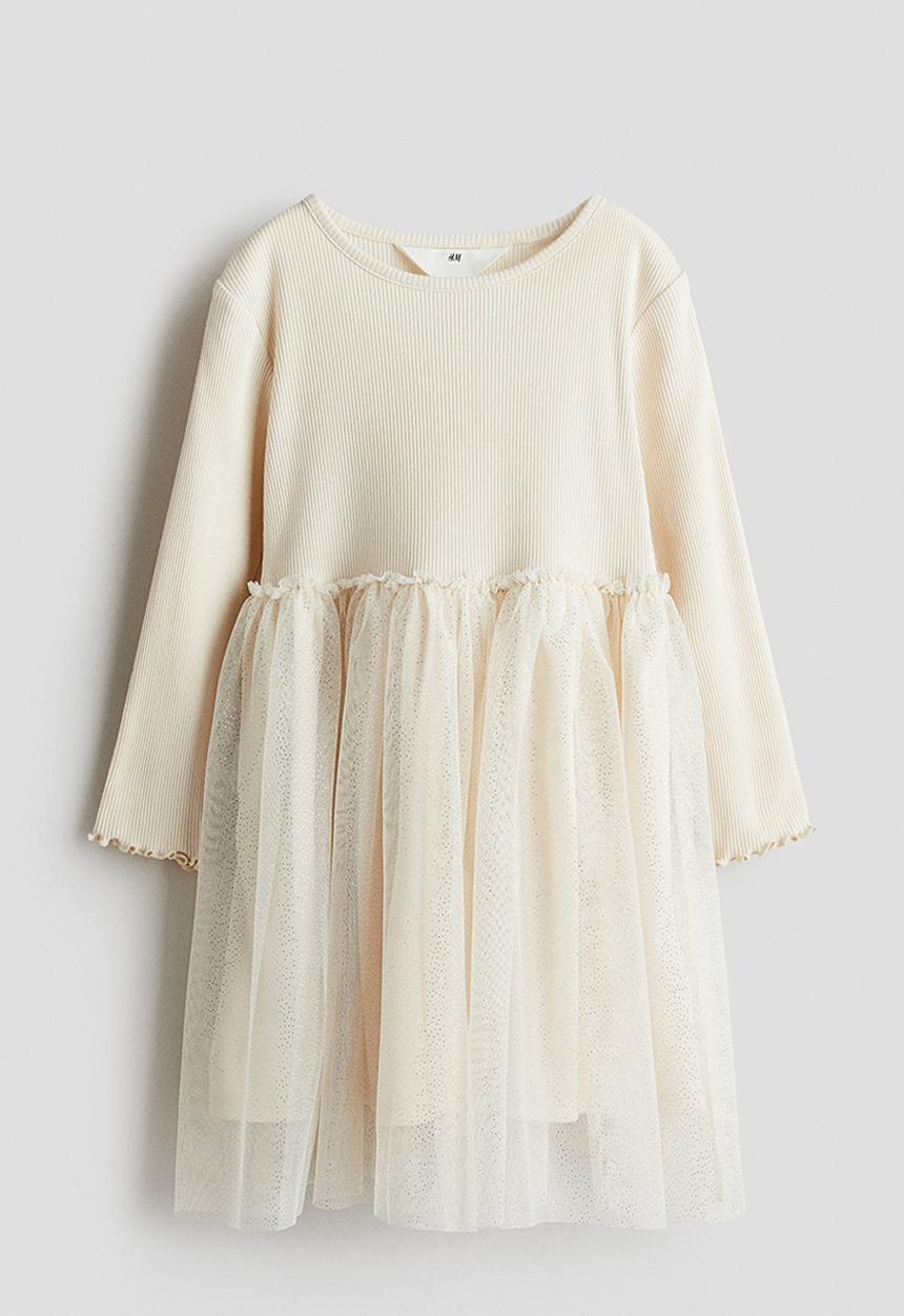 H&M - Tulle dress - cream