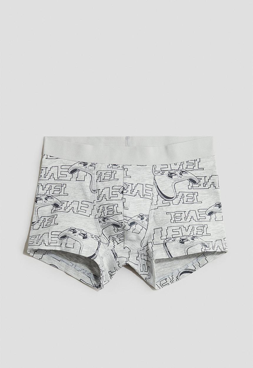 H&M - 5-pack trunks - grey level