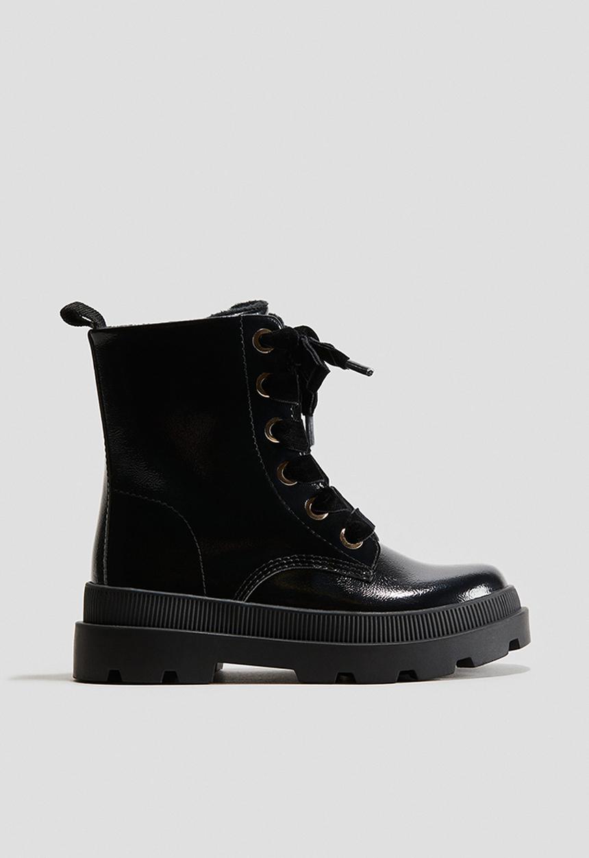 H&M - Lace-up boots - black