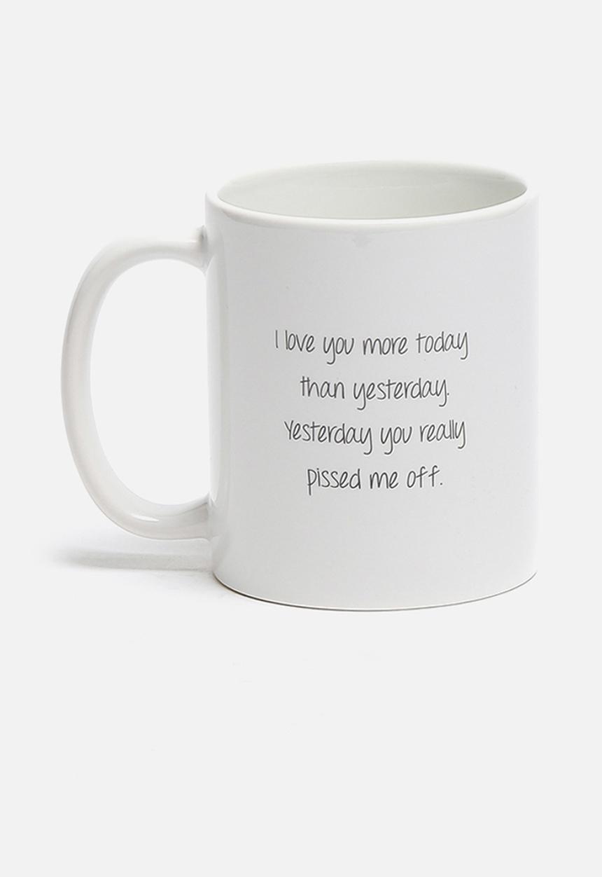Sixth Floor - I love You More Than Yesterday Mug