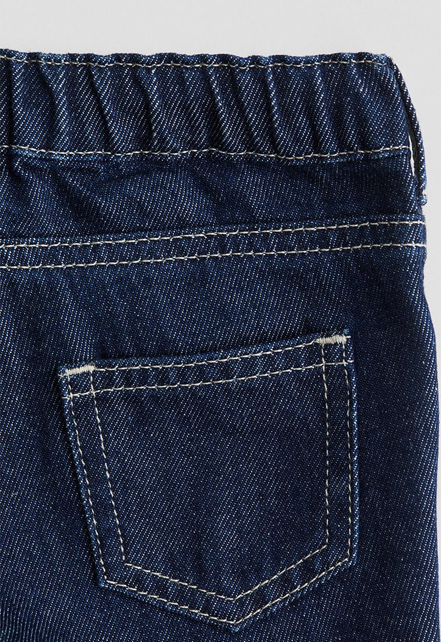 H&M - Cotton denim jeans - dark denim blue