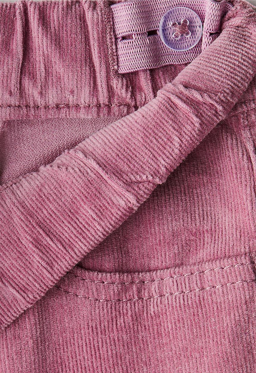 H&M - Flared corduroy treggings - pink