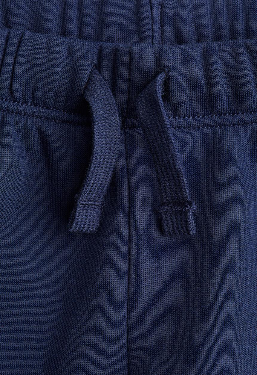 H&M - Printed joggers - navy blue striped