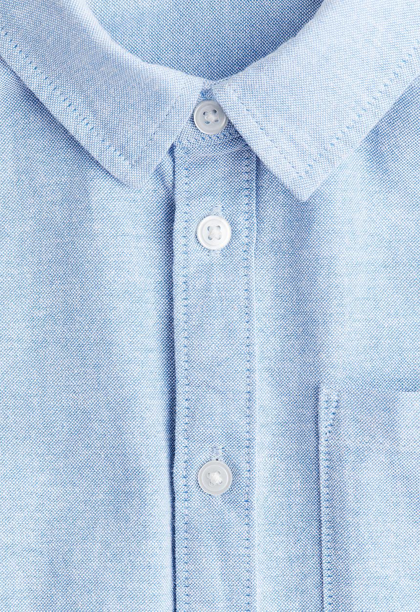 H&M - Cotton shirt - light blue