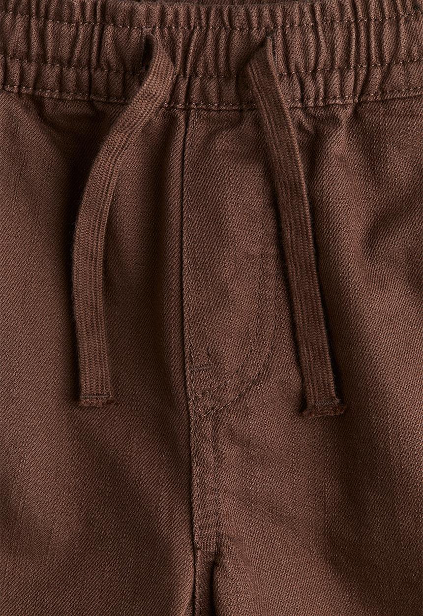 H&M - Cotton twill trousers - brown