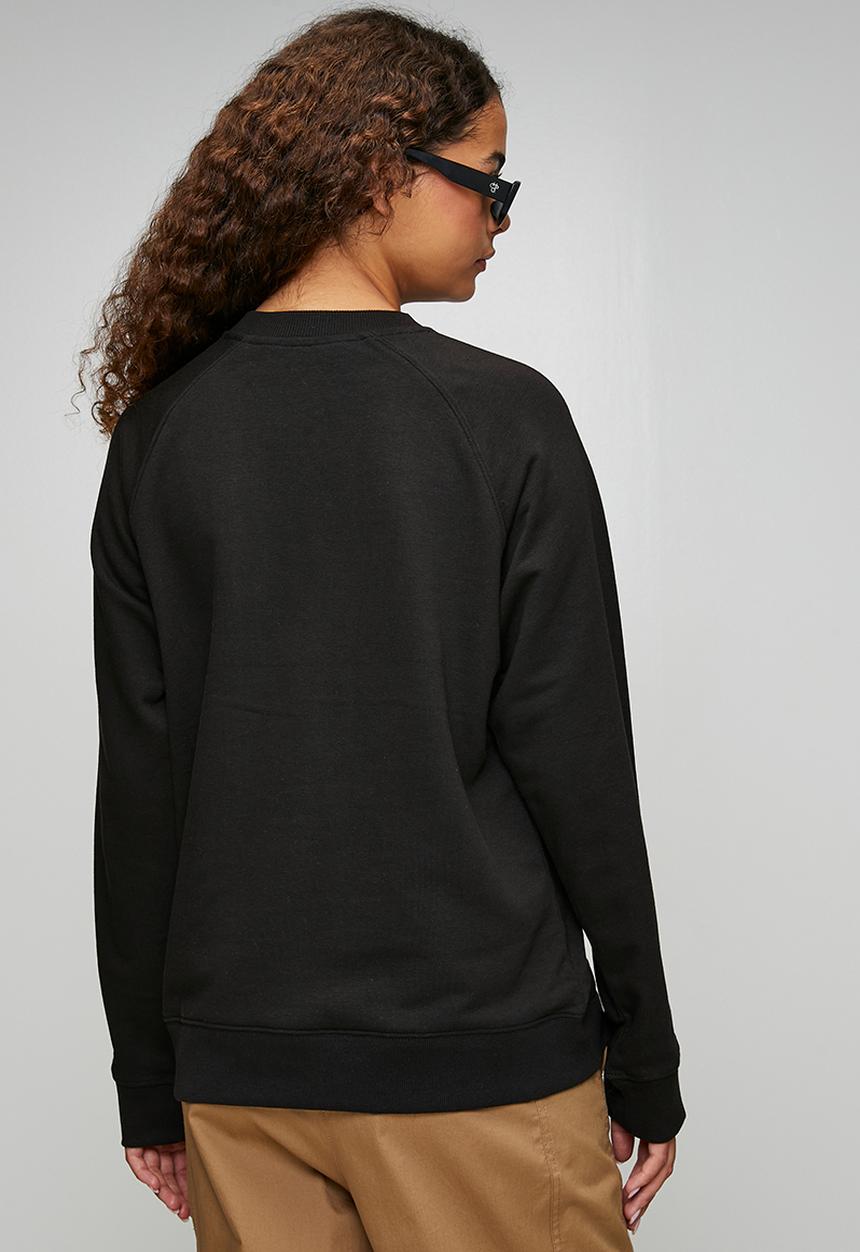 Brave Soul - Ladies Sweatshirt - Black
