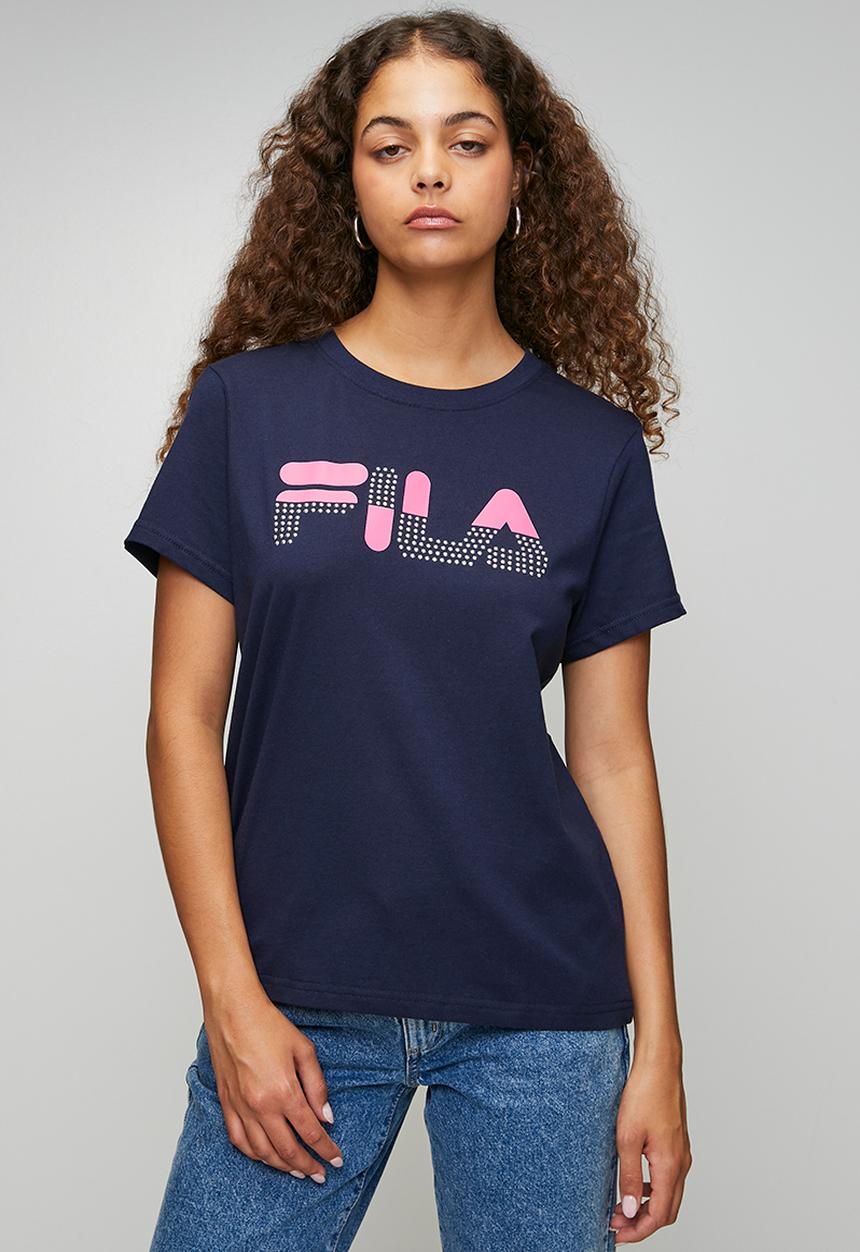 FILA - Clarissa T-Shirt - Fila Blue