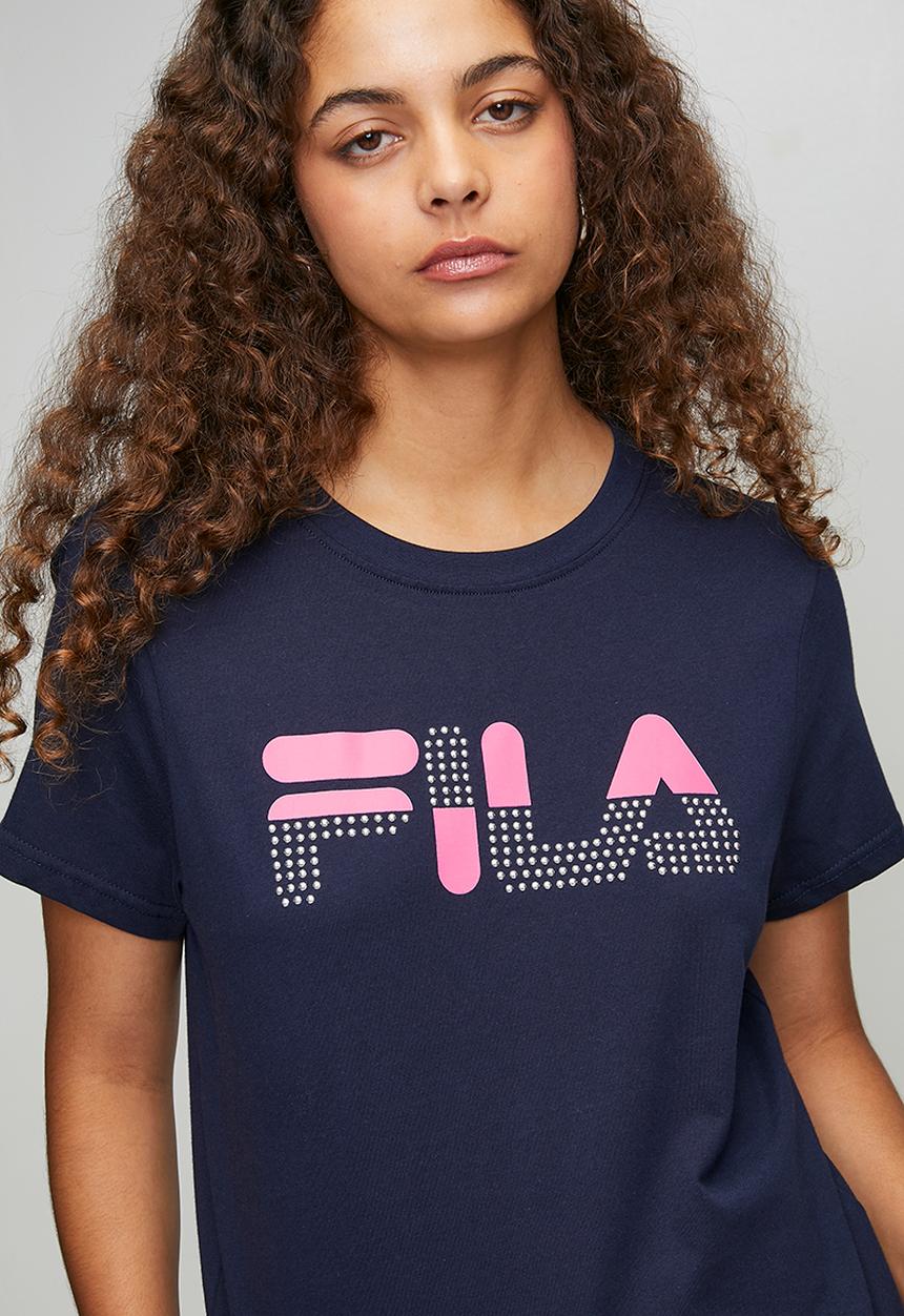 FILA - Clarissa T-Shirt - Fila Blue