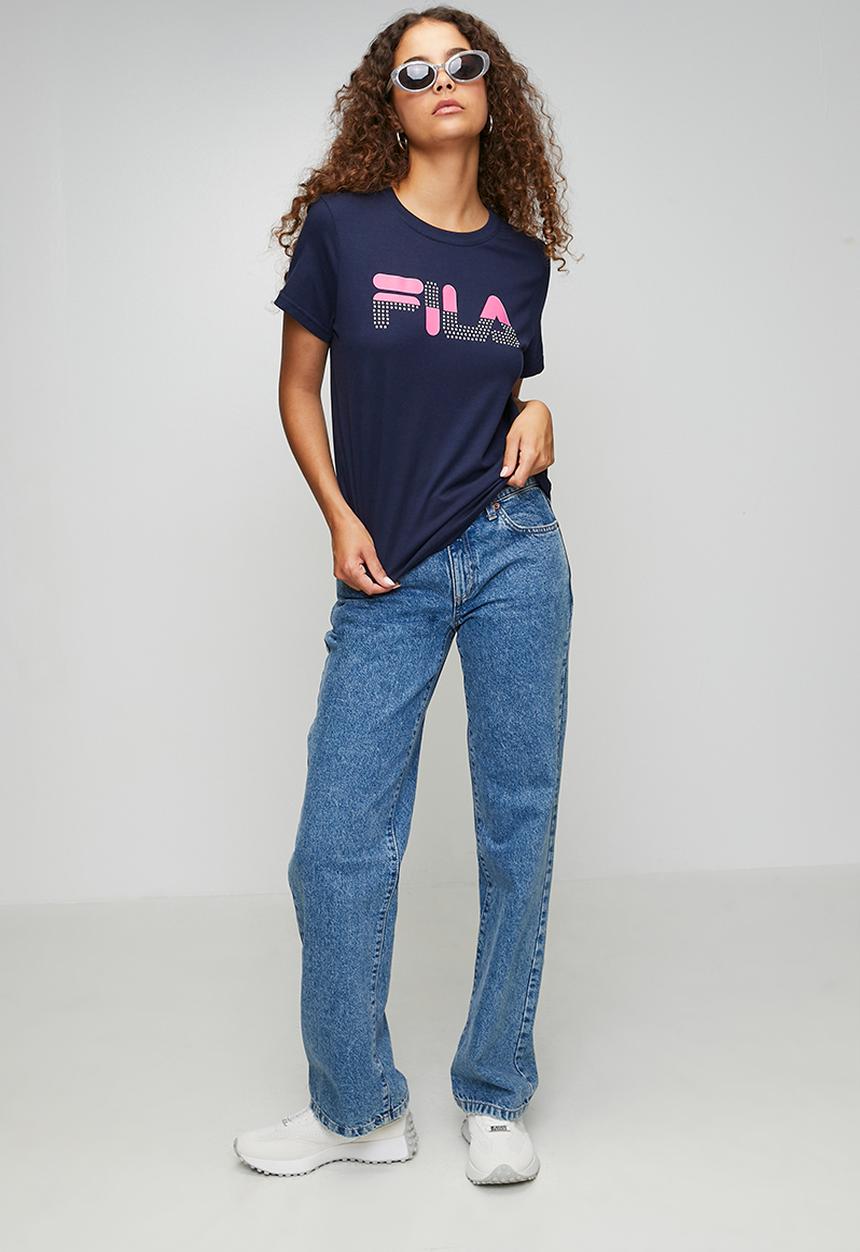 FILA - Clarissa T-Shirt - Fila Blue