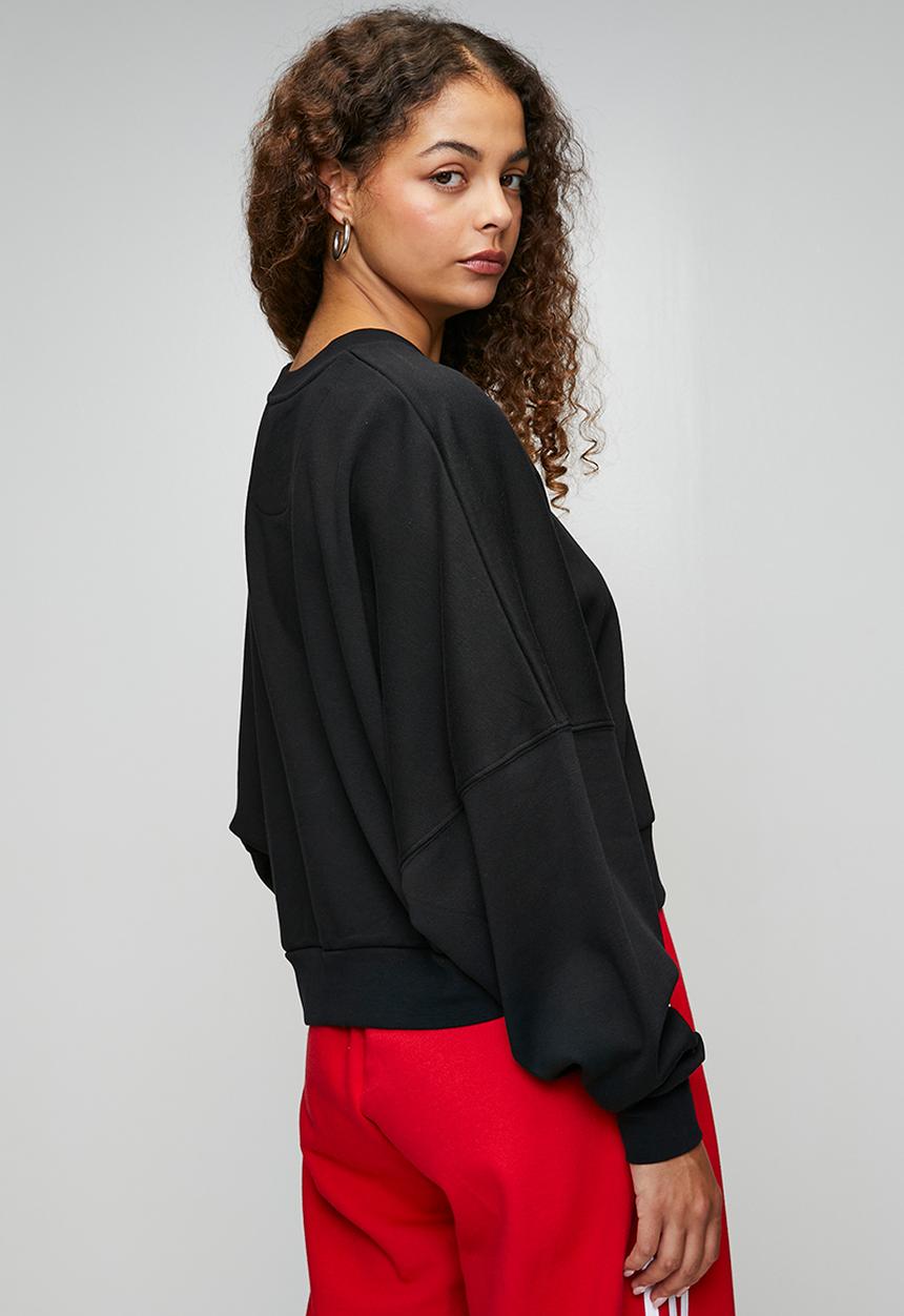 adidas Originals - Ess Crew Fl W S26 - Black