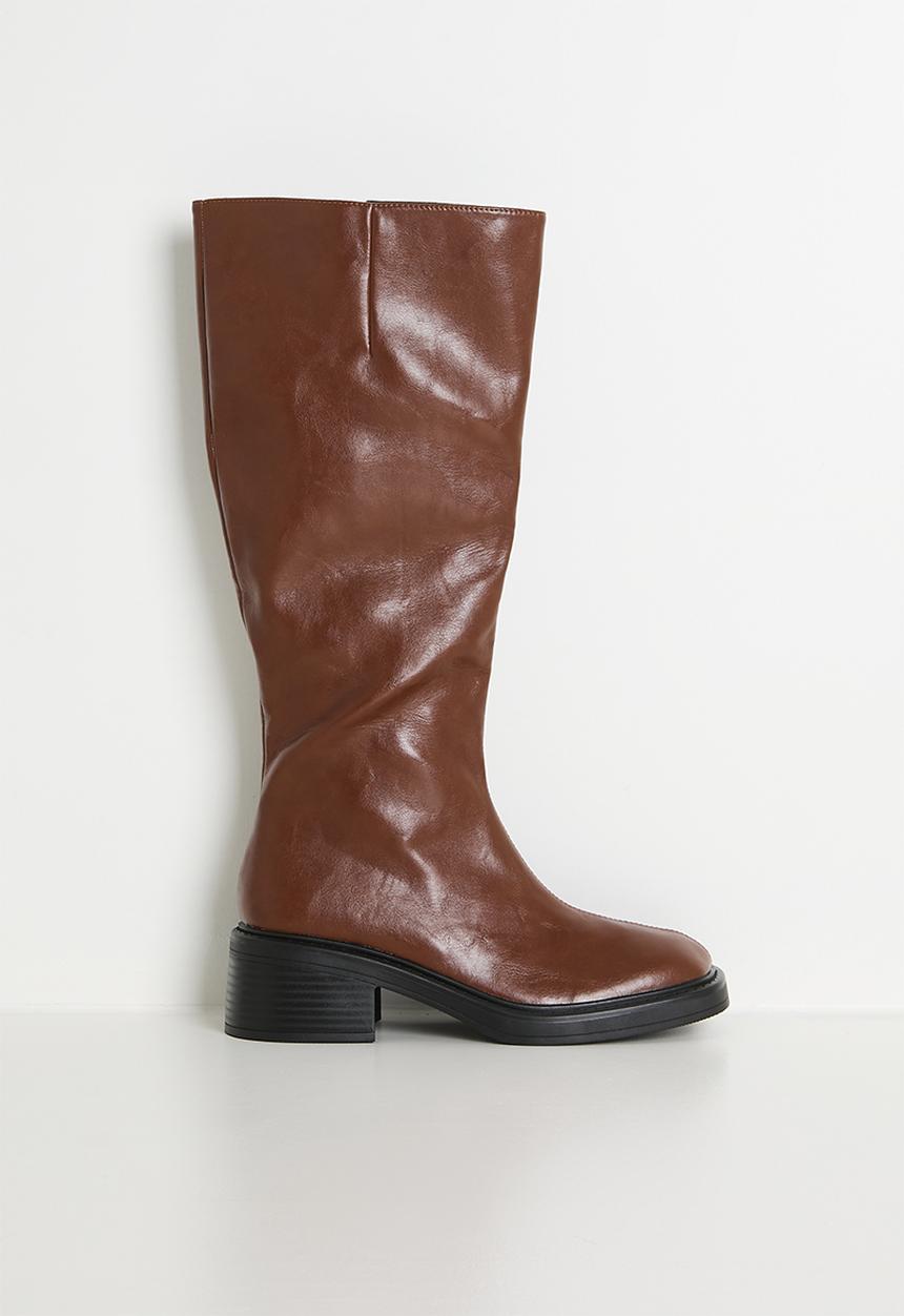 Raid London - Samber knee length boot - brown 