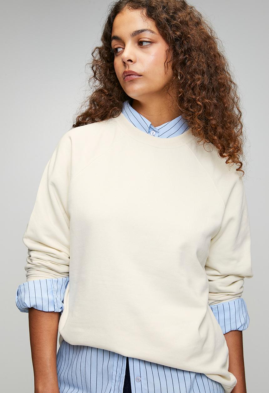 Brave Soul - Ladies Sweatshirt - Cream