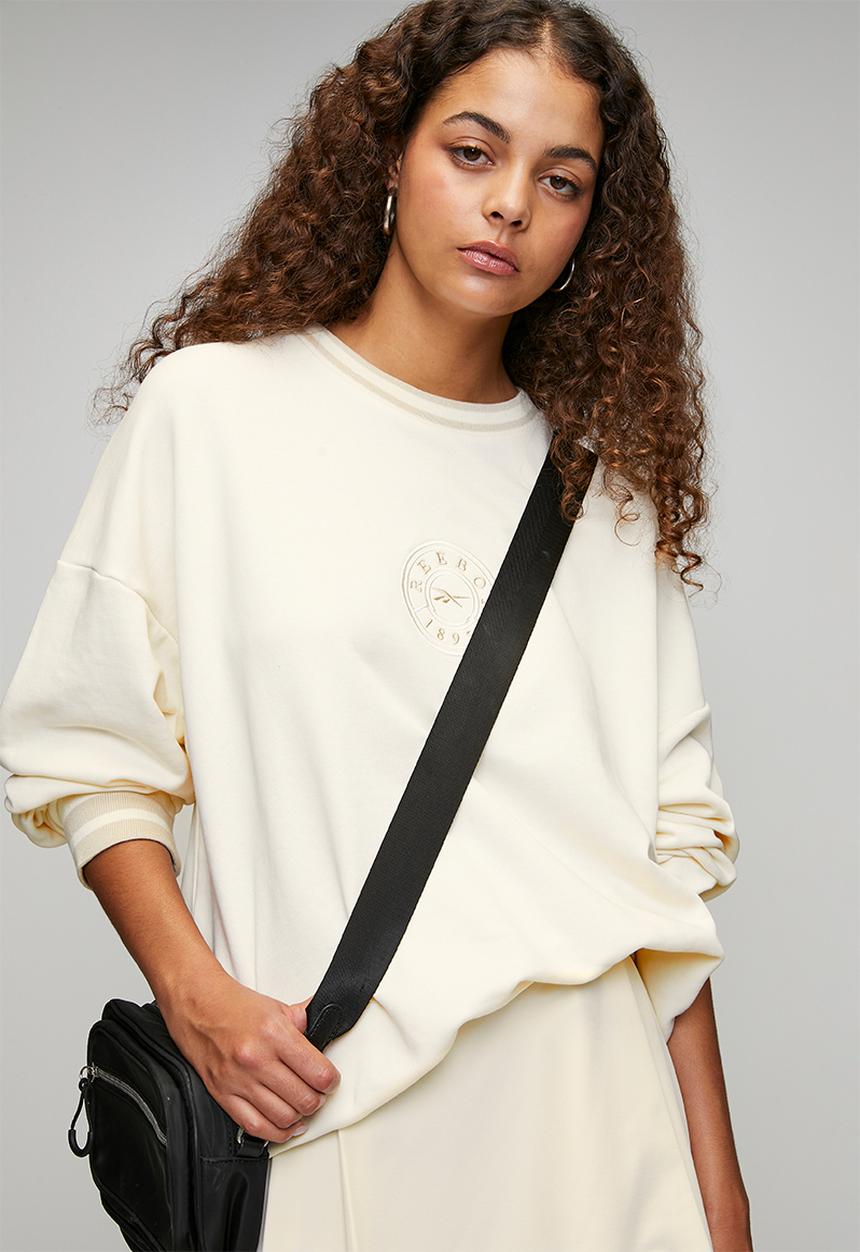 Reebok - Lawn Club Crew Sweatshirt - Chalk