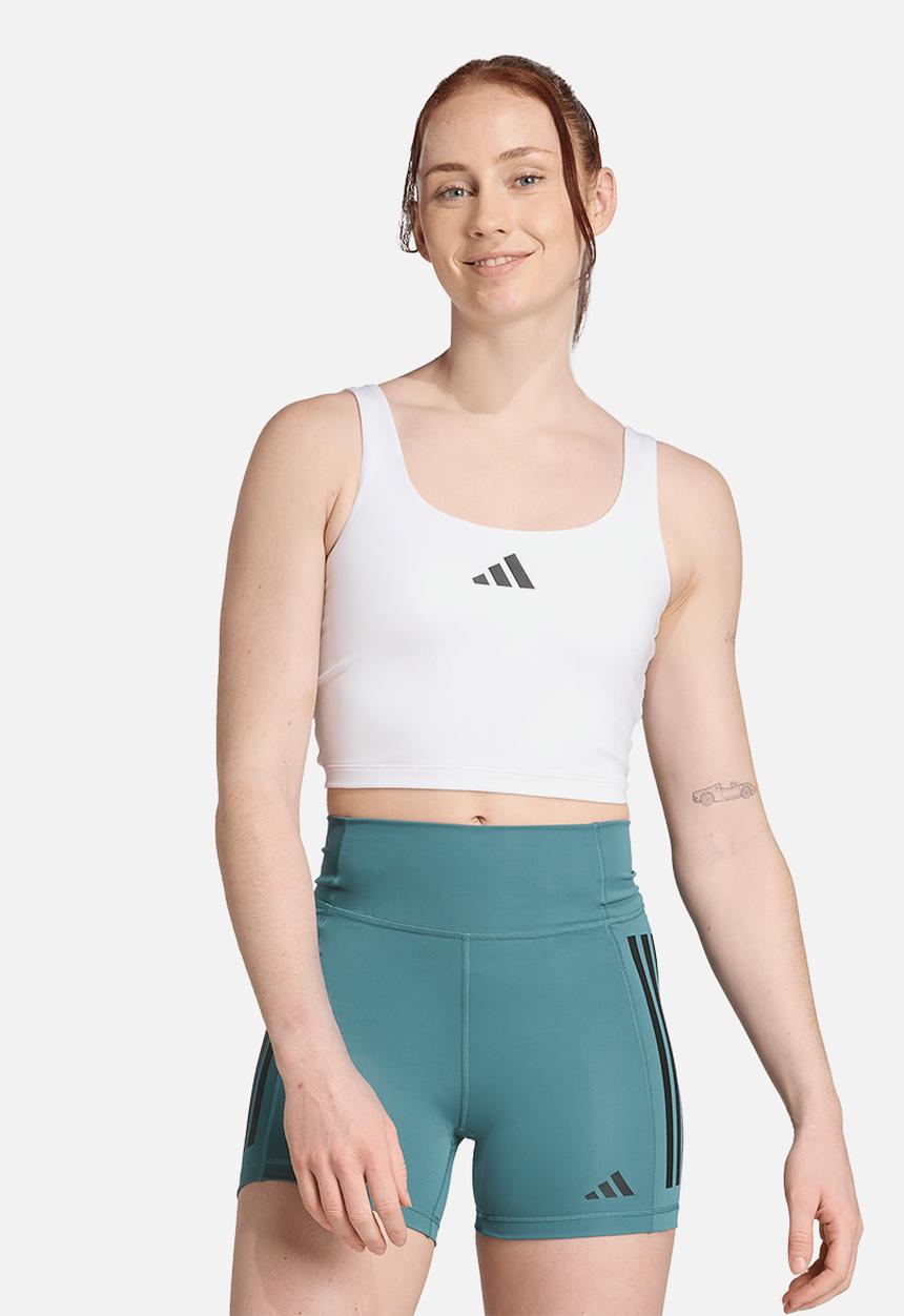 adidas Performance - OPTIME Bra Tank - White