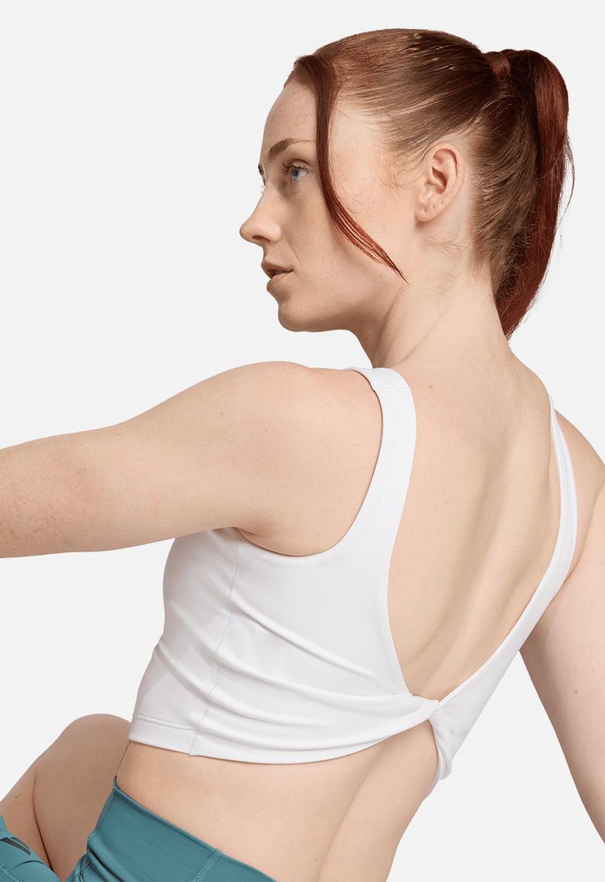 adidas Performance - OPTIME Bra Tank - White