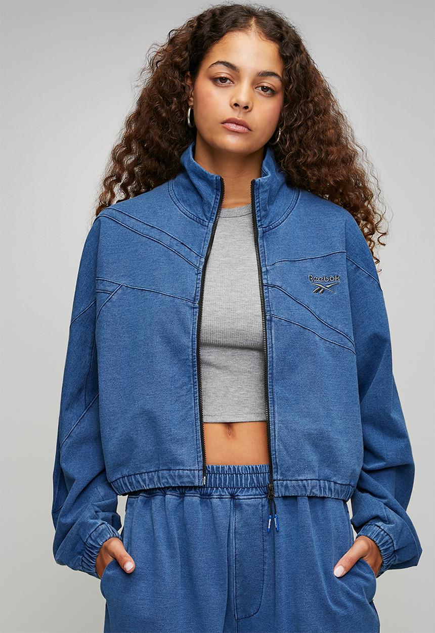 Reebok - Street Sport Vector Icon Track Jacket - Denim Blue/Warped Blue