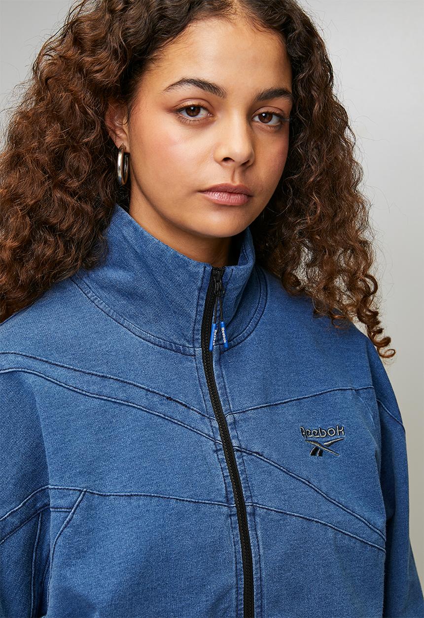 Reebok - Street Sport Vector Icon Track Jacket - Denim Blue/Warped Blue