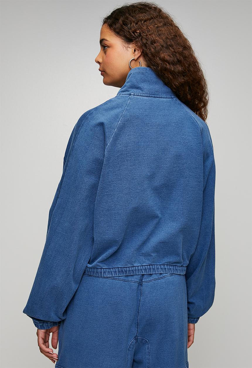 Reebok - Street Sport Vector Icon Track Jacket - Denim Blue/Warped Blue