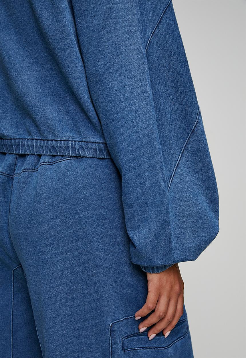 Reebok - Street Sport Vector Icon Track Jacket - Denim Blue/Warped Blue