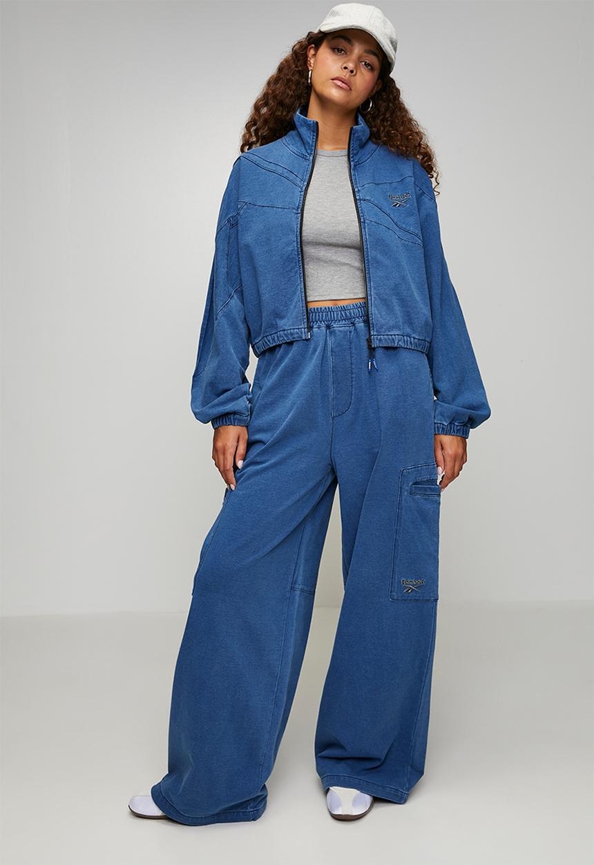 Reebok - Street Sport Vector Icon Track Jacket - Denim Blue/Warped Blue