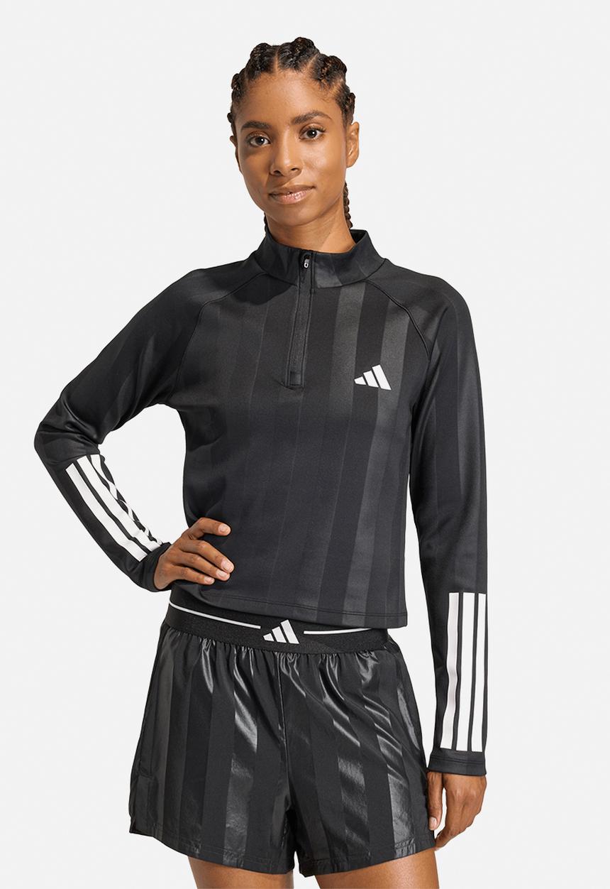 Q2 Hyg 1/4 Zip - Black