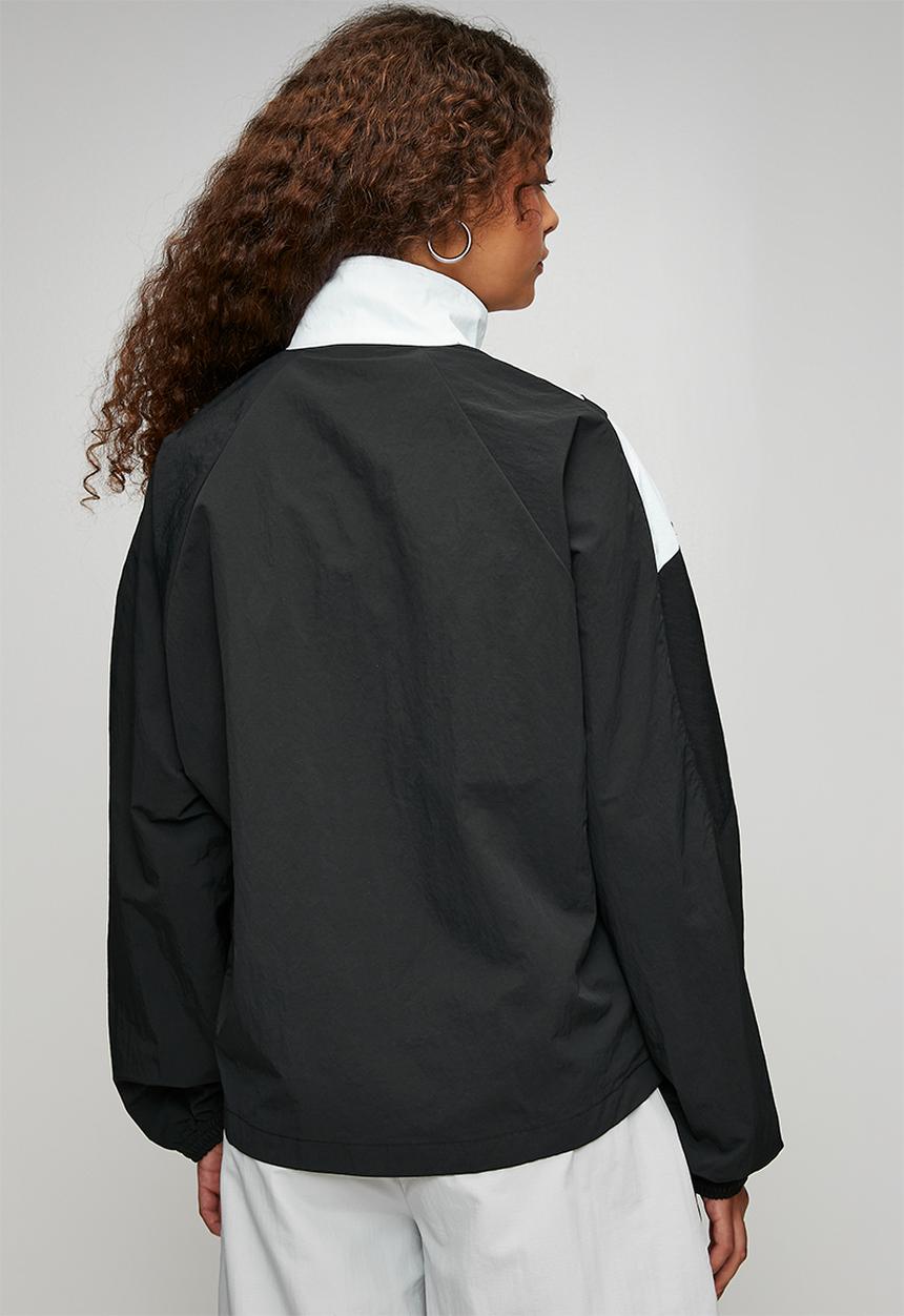 Reebok - Women'S Icon Open Hem Tracktop - Night Black/Classic White