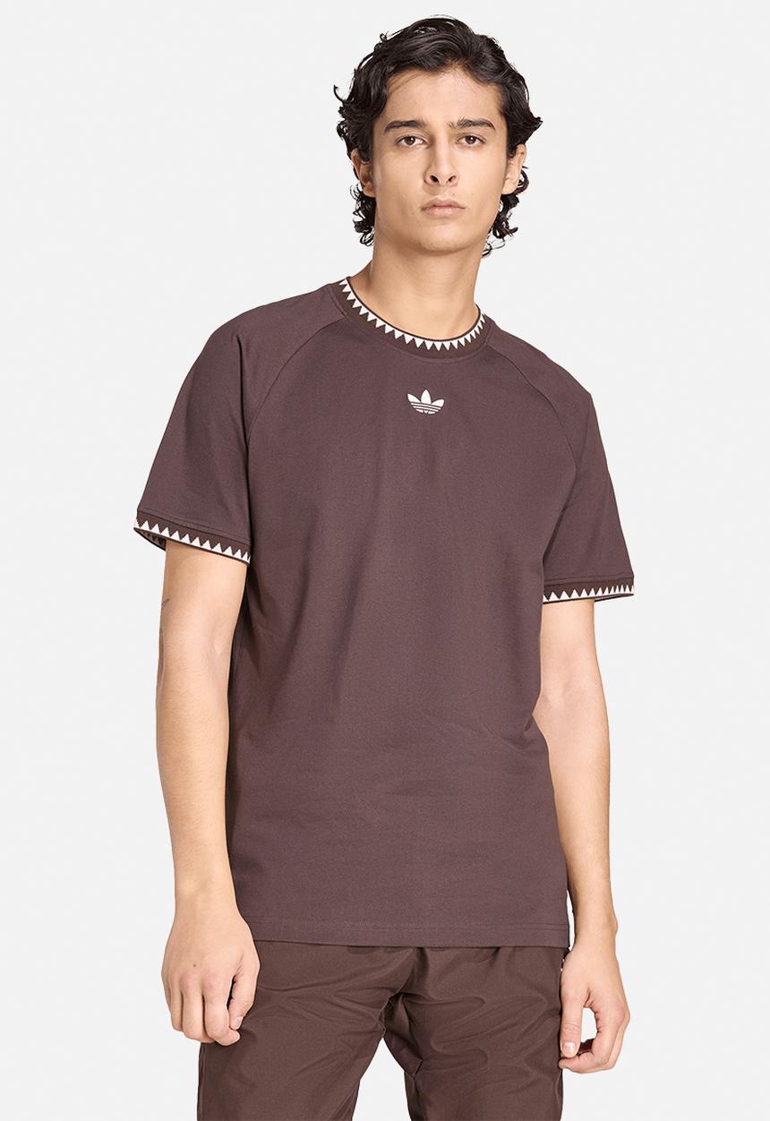 adidas Originals - Chest Aztec Vint SS Tee -  Aurora Coffee