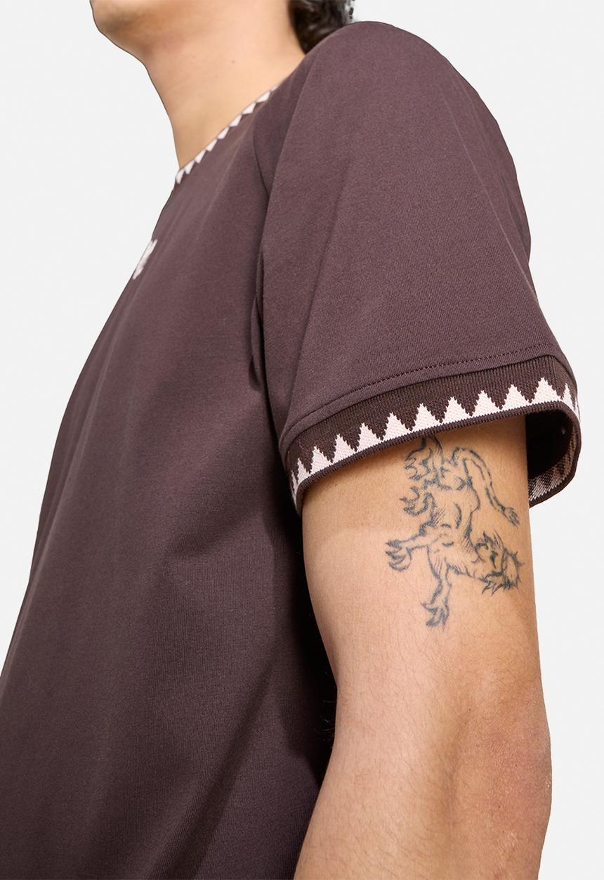 adidas Originals - Chest Aztec Vint SS Tee -  Aurora Coffee