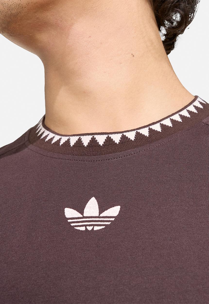 adidas Originals - Chest Aztec Vint SS Tee -  Aurora Coffee