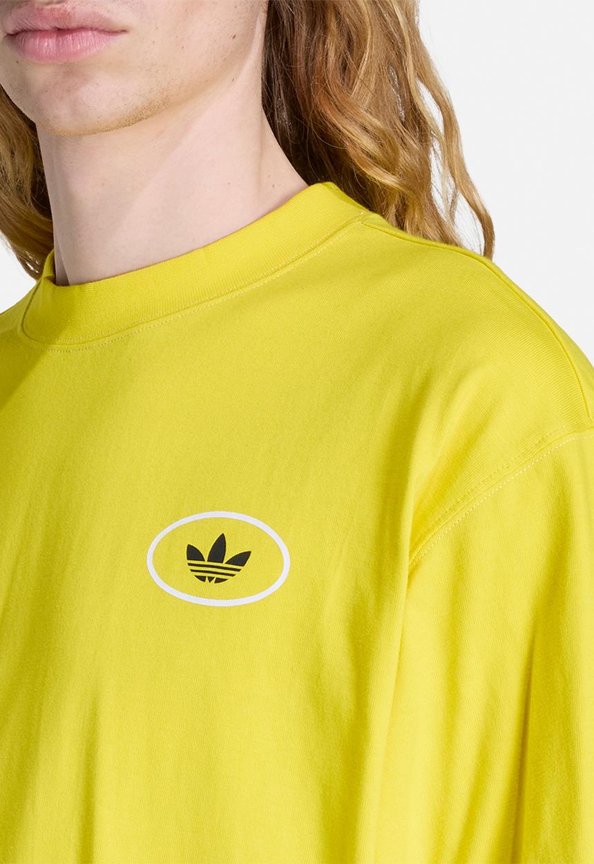 adidas Originals - Originals Shoemaker Graphic Tee - Yellow